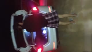【三飛夜生活】開車帶澀小炮友野外做愛