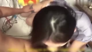 人妻好會舔，為了升遷，爽爽幫上司各種性服務