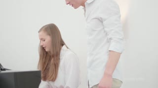 【歐美精選】好身材漂亮小美女這樣學習給力這表情好銷魂看了立馬雞動_225104310