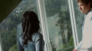 享受性感愛的混血美少婦