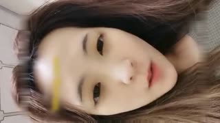 高顏值清純妹子嘟嘟洗完澡情趣裝道具自慰