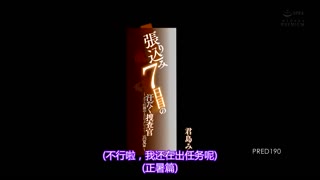 盯哨第7天的流汗捜查官 ～不行、我還在任務中…真夏編～ 君島美緒 PRED-190