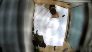 上帝視角旅館偷拍!大波妹真耐操搞到床單都濕了