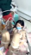 【國產館】第三集顏值不錯貧乳萌妹子第四部玩SM繩子捆綁打屁股道具插BB不要錯過