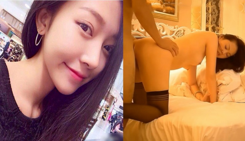 小情侶玩很大!!這招叫做~蜘蛛人之術!!把逼逼放在空中操~