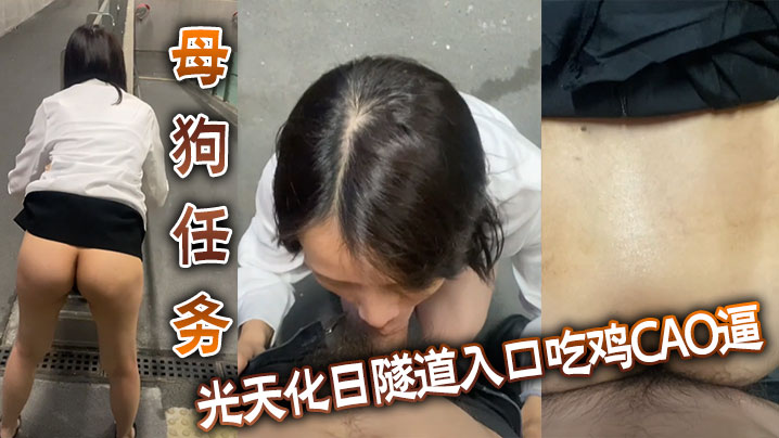 母狗任務光天化日隧道入口吃雞肏逼