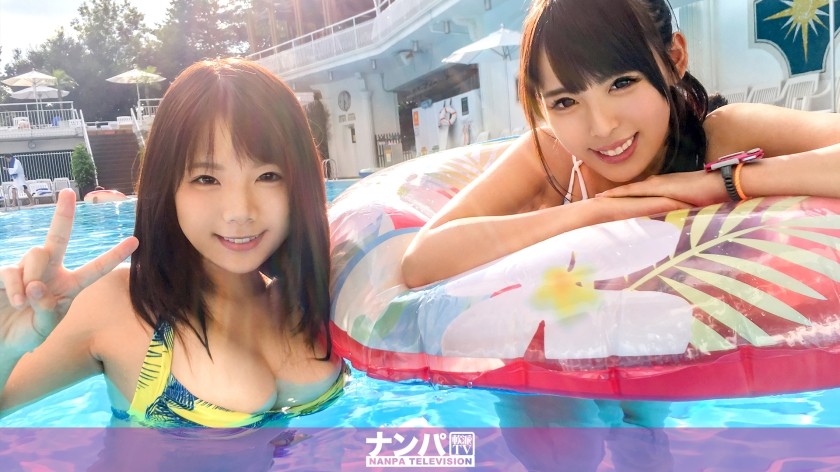 200GANA-1831+【Retirada da piscina! 】Um par de lindos seios OL com looks super em alta! Como se quisessem aliviar a pressão do trabalho, eles liberam seus desejos carnais através do sexo grupal 4P! + (Amamiya Rin + Kuroi Roku)