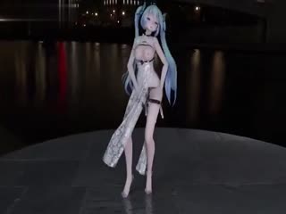 3D爆乳高跟初音未來熱舞甩出粉色跳蛋