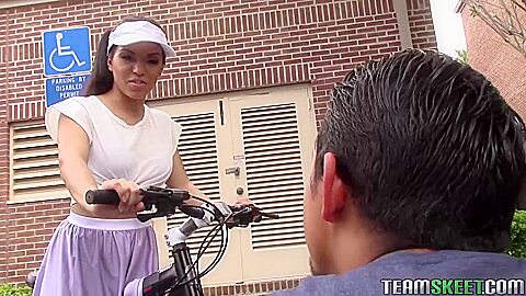 Team Skeet -Itty-bitty Bicyclist With Emily Mena And Juan Largo1