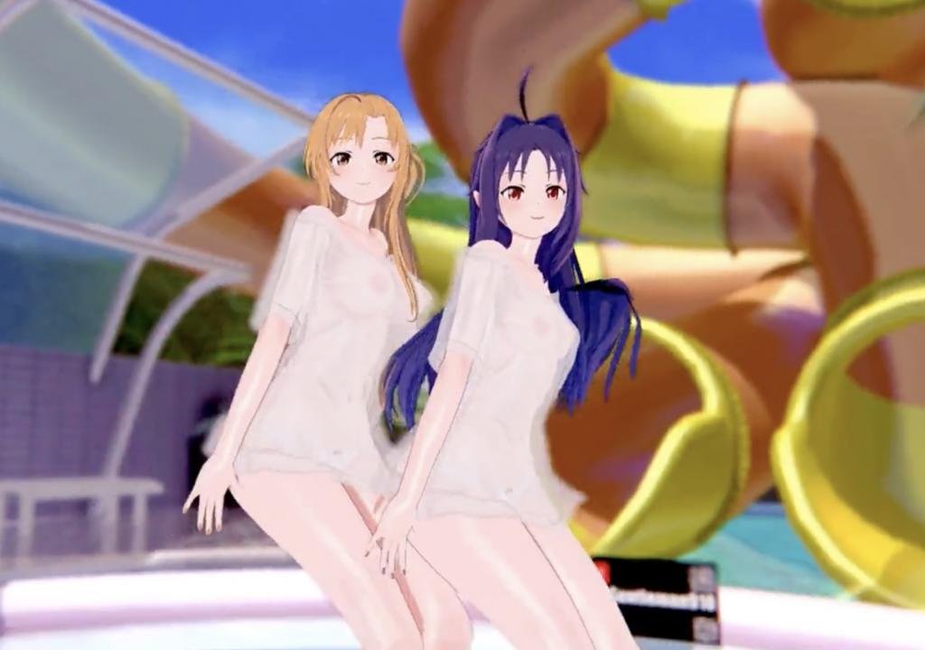 3DMMD結城明日奈紺野木綿季
