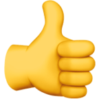 thumbs up emoji