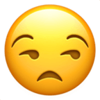 unamused emoji