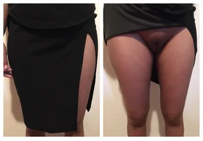 Slit skirt [f]