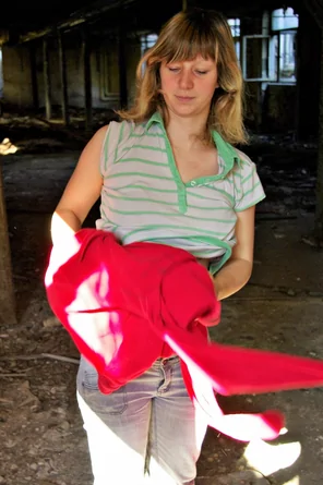 amateur pic Milchkuh Bianca am Hurenpranger