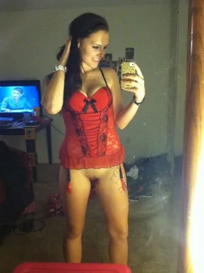 Corset rouge