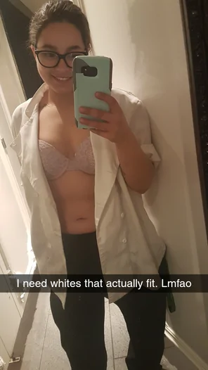 I work as a chef... my work clothes dont fit ðŸ¤£ðŸ˜­