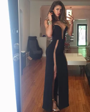 Dress Clothing Black Shoulder Gown Formal wear 