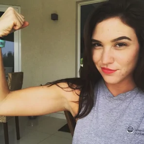 amateur pic showing off the guns