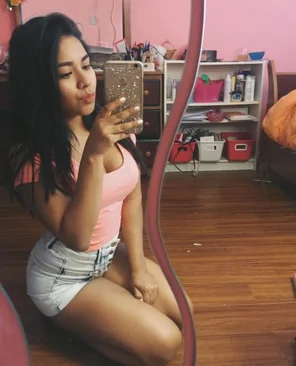 Selfie Leg Beauty Mirror Thigh 
