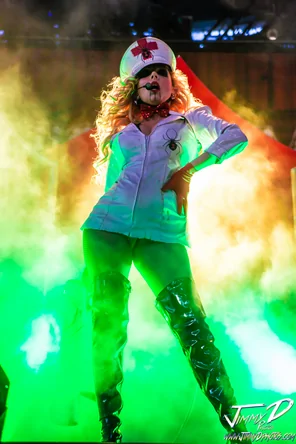 Singer Maria Brink of the American band In This Moment