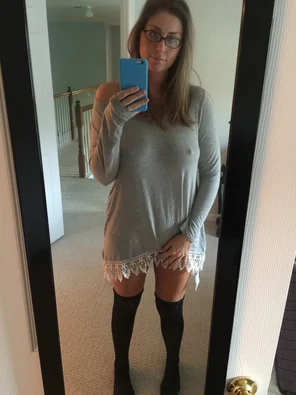 Cold Girl Wearing Glasses