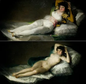 Clothed and Nude Maja