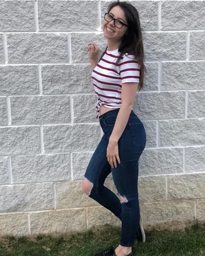 This adorable teen I work with