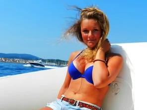 On a boat