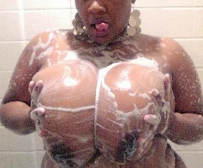 Muscle Chest Selfie Bathing 