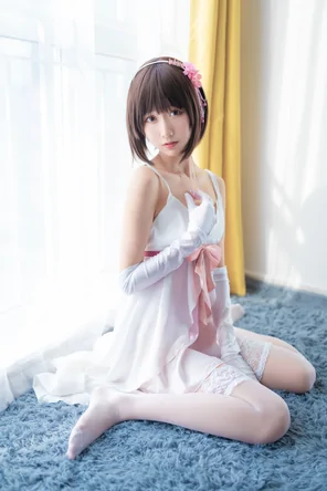 KimemeOwO (木绵绵OwO) No. 15 - 加藤惠cos礼服部分 (18)