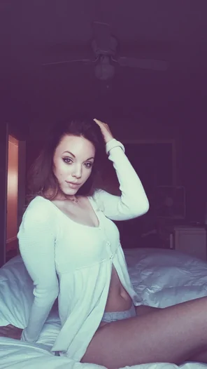 Adrienne in white pt. 2