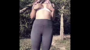 Flashing the goods [OC]