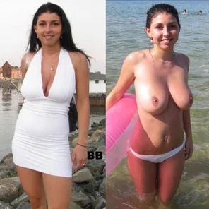 amateur photo She likes the sea