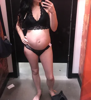 Trying on some new undies