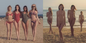Friends at the beach