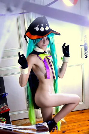 [SELF] Hatsune Miku Halloween Cosplay by Mrs.Elisabeth