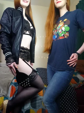 Nerd next door by day and domme o[f] your dreams by night... get a girl who can do both. ðŸŒ¹ðŸ–¤