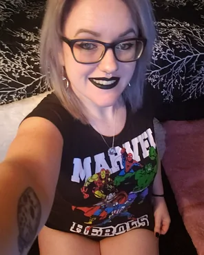 amateur photo Marvel night on cam â¤ðŸ’™â¤
