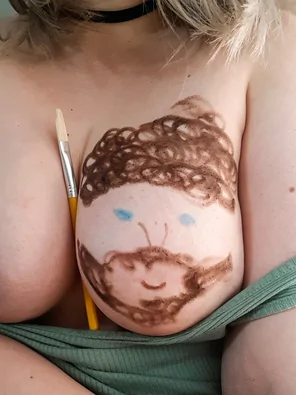 amateur pic ðŸŽ¨OMG! It's Boob Ross!!! ðŸŽ¨