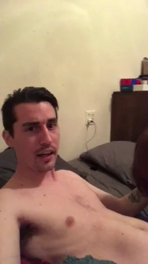 Making her BF's cock disappear