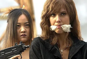 Jessica Alba Gagged