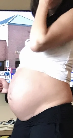 I know itâ€™s pretty mild, but about 8.5 months pregnant here