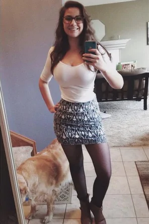 Selfie with dog