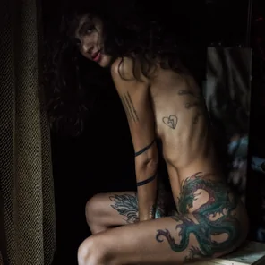 All tatted up