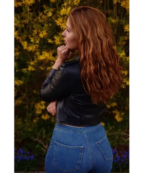 Leather jacket