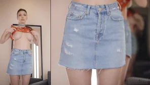 amateur photo Mila Azul - Multi Cam Raw Cuts Teen Part One (Fitting Room)