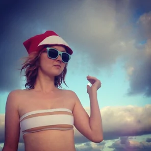 Merry Christmas from Lily Cole