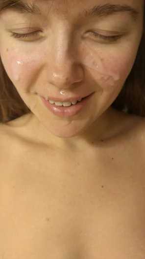 I love being covered.