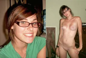 Cute Girl With Glasses