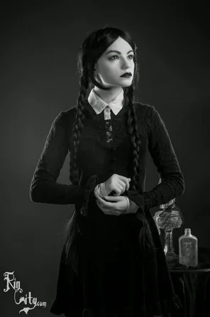 amateur pic Wednesday Addams Striptease